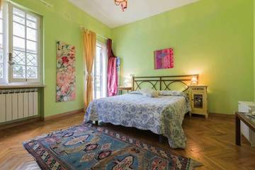 Maison d’hôte pour 2 personnes, avec jardin et vue dans Finale Ligure