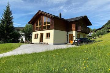 Ferienhaus für 8 Personen, mit Garten und Sauna sowie Balkon in Rußbach am Paß Gschütt