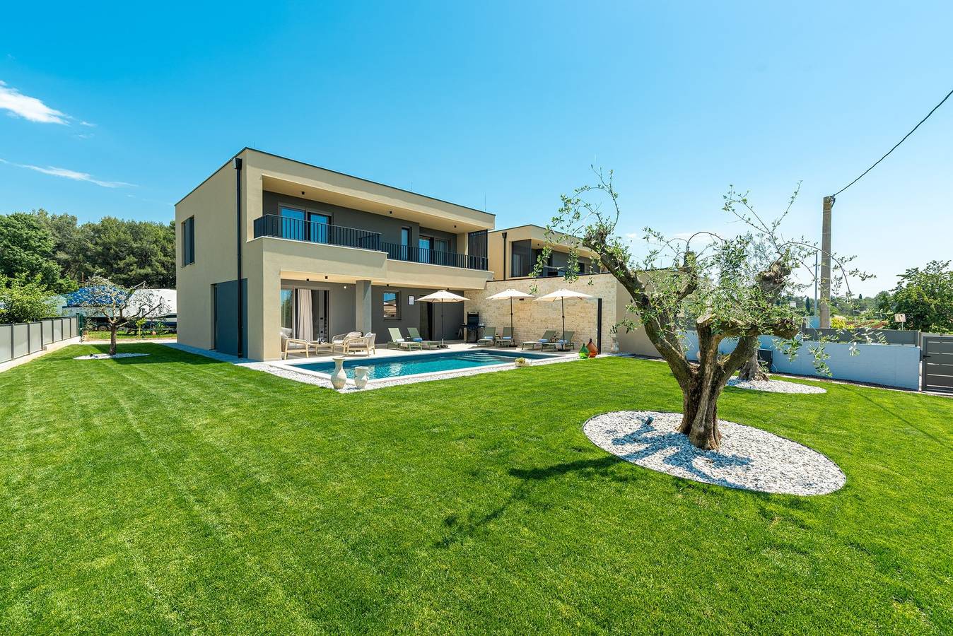 Villa voor 6 personen met zwembad in Novigrad, Regio Umag
