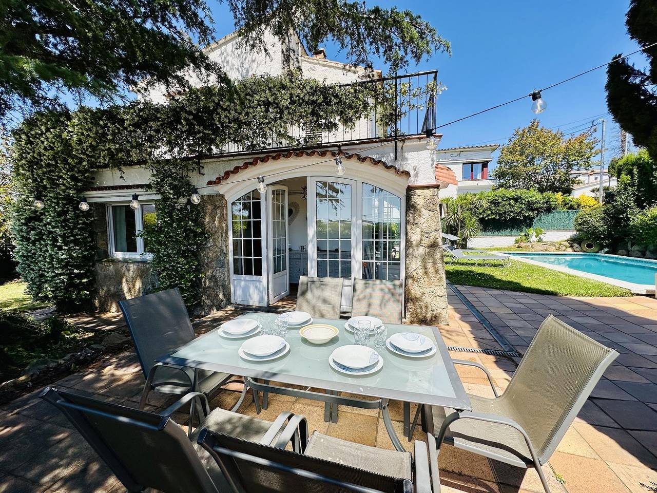 Ferienhaus für 6 Personen mit Balkon/Terrasse in Santa Cristina d'Aro, Costa Brava