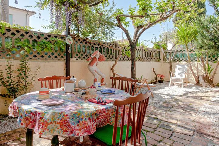 Ferienwohnung für 3 Personen, mit Garten in Vada