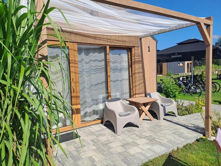 Domek letniskowy dla 2 osób, z ogród w Przewłoka