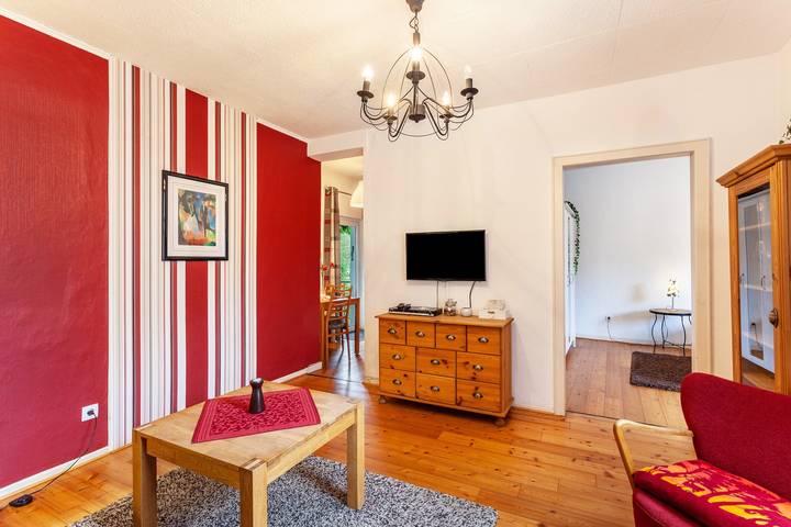 Appartement entier, Appartement "Remise Fewo" avec terrasse privée, jardin privé et Wi-Fi in Usseln, Willingen