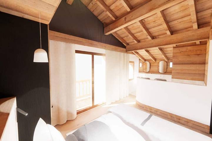 Gîte pour 16 personnes, avec balcon ainsi que piscine et sauna dans Office De Tourisme De Vars - 2