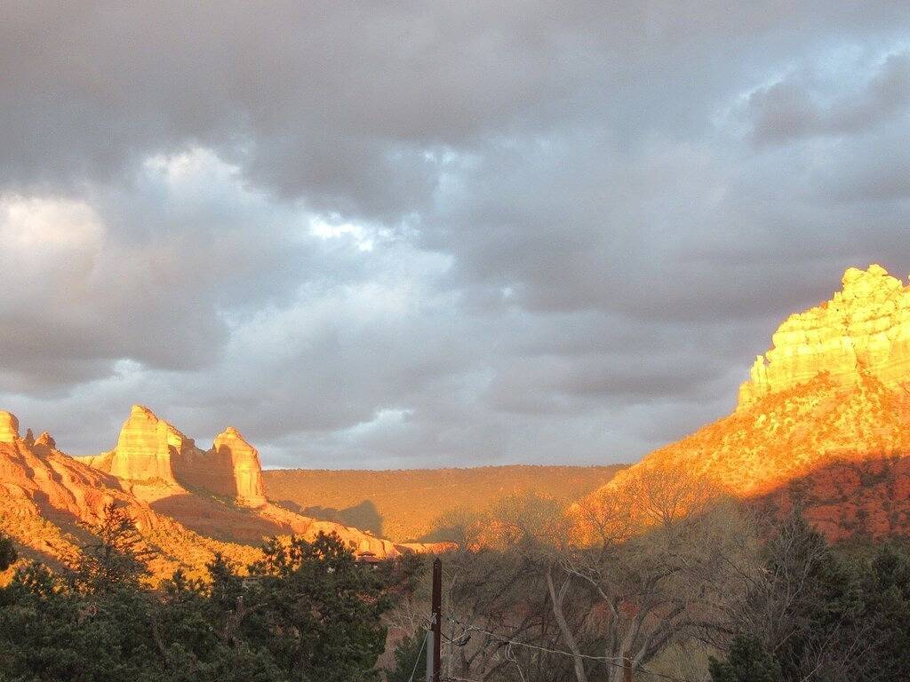 Sedona Cabin, perfekte Aussicht, in der Nähe von Art & Dining in Sedona, Oak Creek Canyon