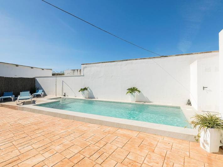 Chalet para 4 personas, con piscina y jardín en Barbate