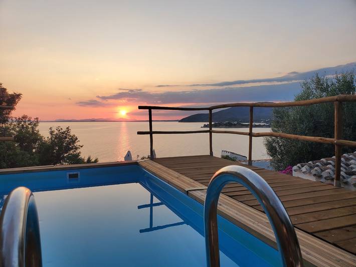Villa per 11 persone, con giardino e idromassaggio, con animali domestici a Torre delle Stelle