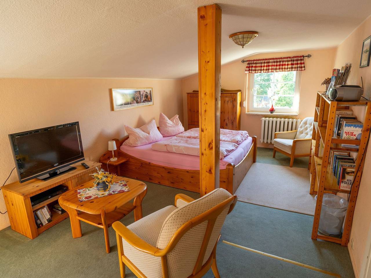 Ganze Ferienwohnung, Ferienwohnung Olhöft mit großem Balkon - Ferienwohnung Olhöft mit großem Balkon in Mölschow, Usedomer Norden