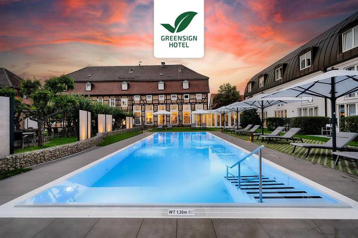 Hotel für 2 Personen, mit Whirlpool und Terrasse sowie Garten und Pool in Bad Arolsen