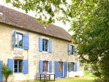 Cottage pour 10 personnes, avec vue et jardin à Conne-de-Labarde