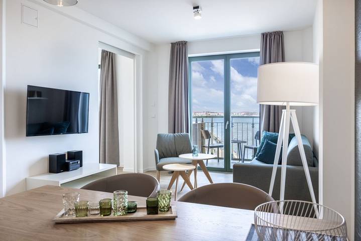 Vakantiewoning voor 4 personen, met Balkon en Sauna in Wismar