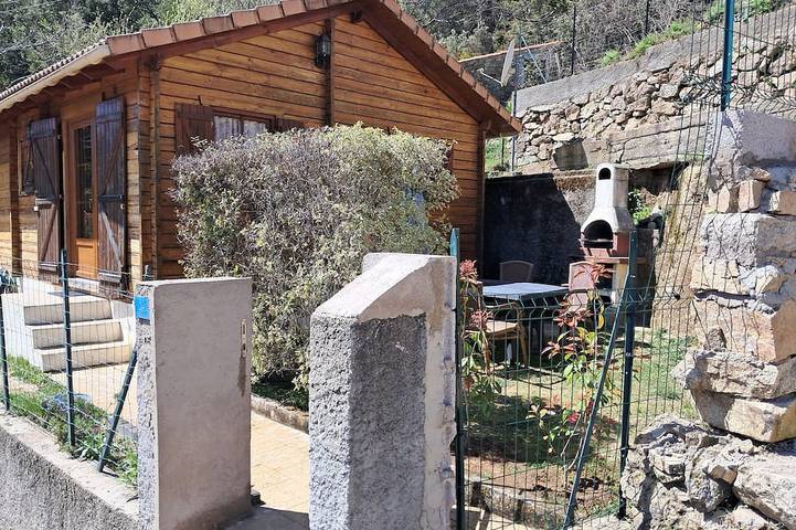 Chalet jardin entre randonnée maquis baignade in Poggiolo, Parc naturel régional de Corse