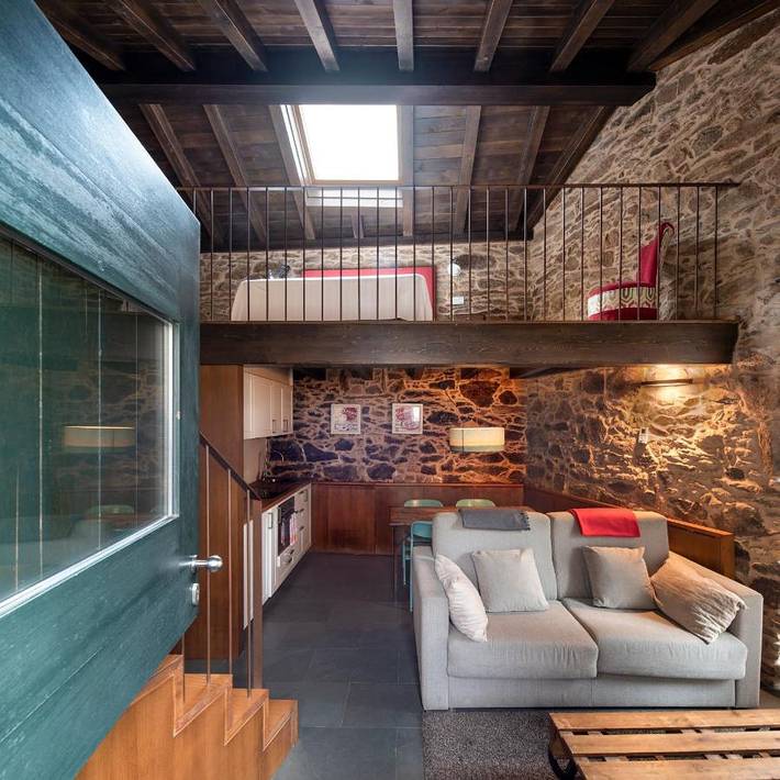 Casa rural para 12 personas, con jardín en Galicia - 2