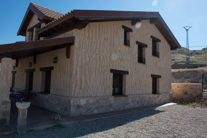 Casa rural para 11 personas, con vistas y jardín en La Alcarria - 4