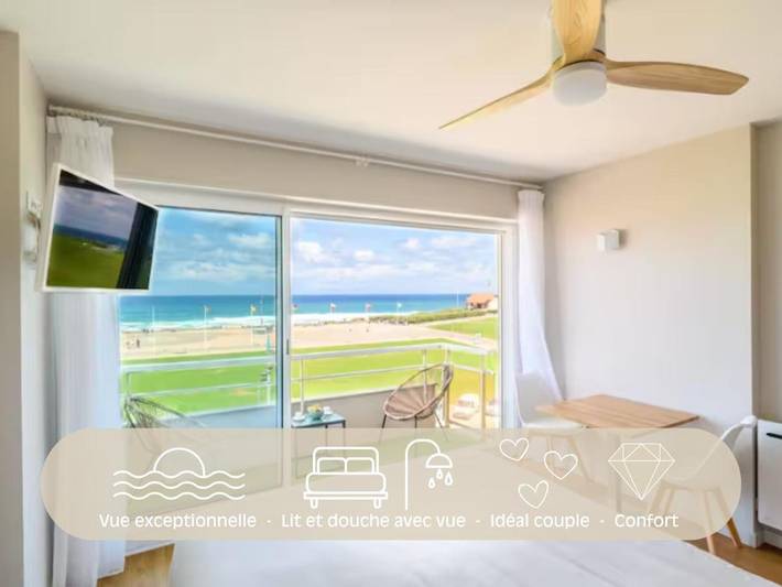 Apartamento para 2 personas, con balcón y vistas en Biscarrosse
