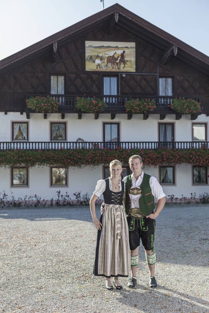 Ferienhaus für 5 Personen, mit Terrasse und Garten sowie Seeblick am Chiemsee - 2