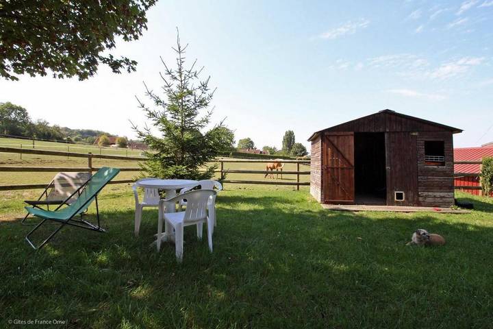 Location de vacances pour 5 personnes, avec jardin et vue, animaux acceptés dans Gouffern en Auge - 2