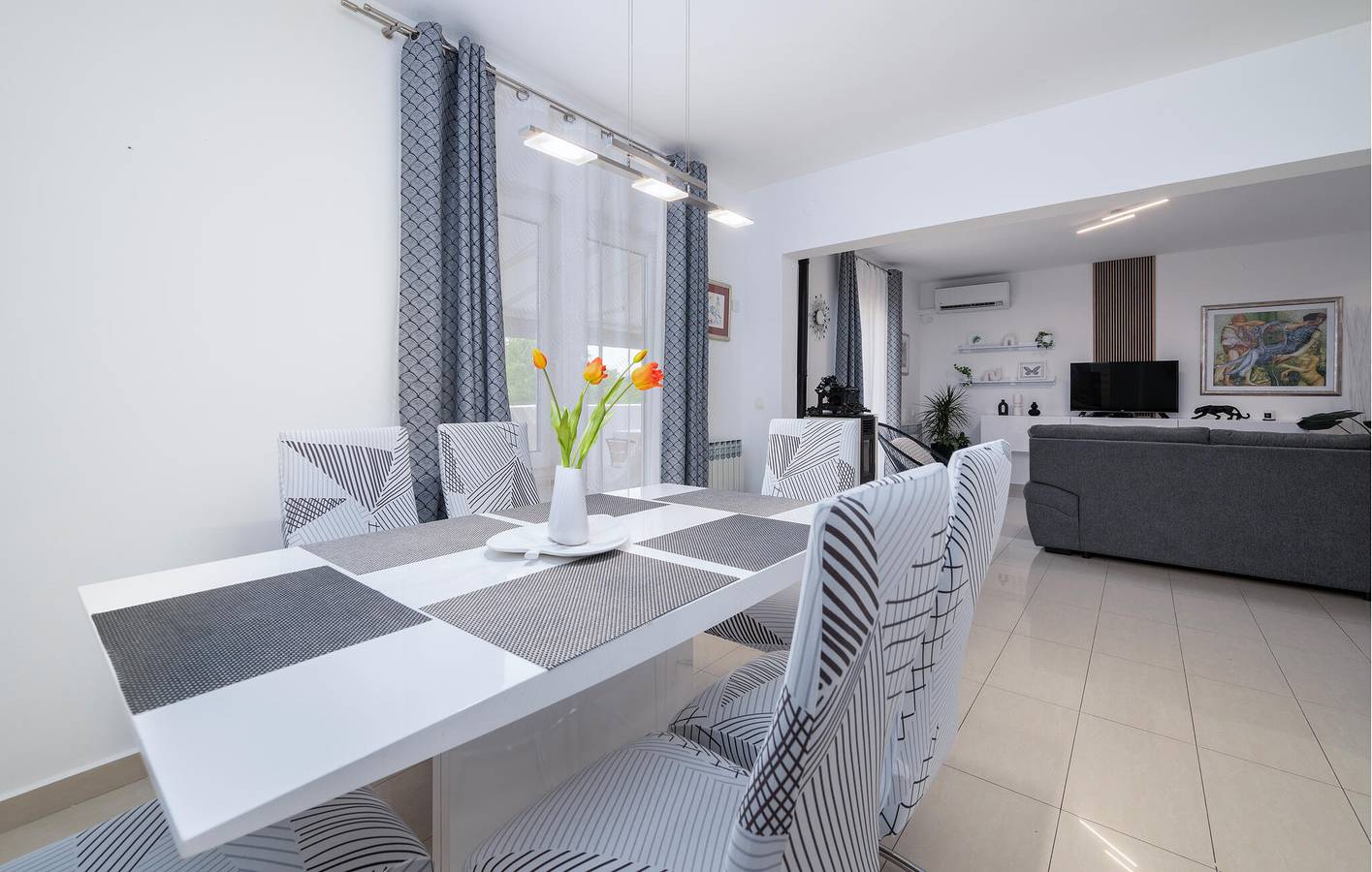 Maison de vacances pour 12 personnes avec terrasse in Labin City, Labin