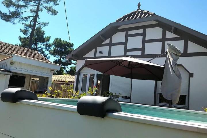 Maison de vacances pour 8 personnes, avec jardin et piscine