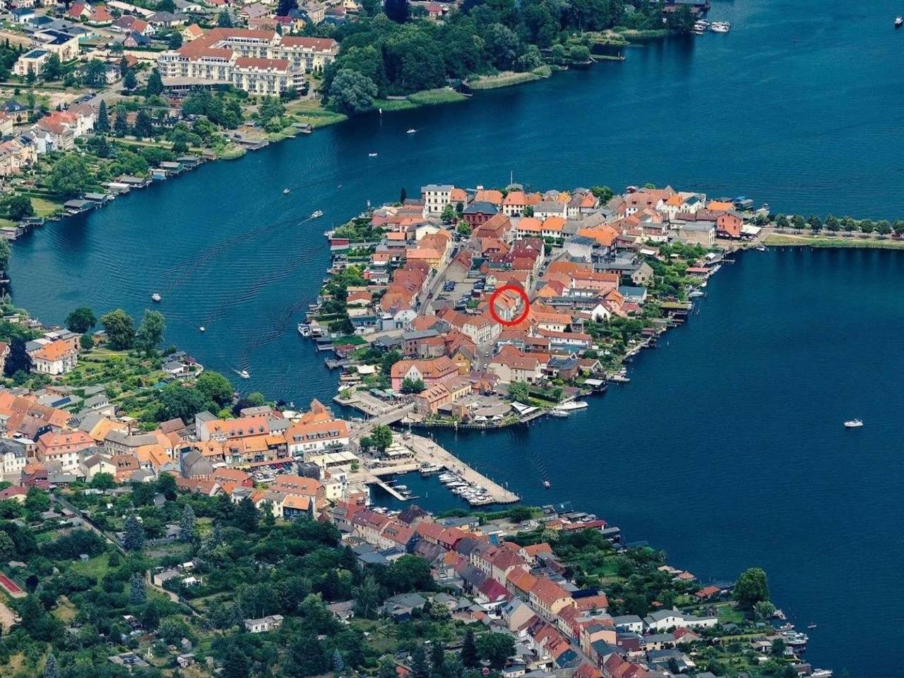 Ganze Ferienwohnung, Inseldomizil - Melina in Malchow, Fleesensee