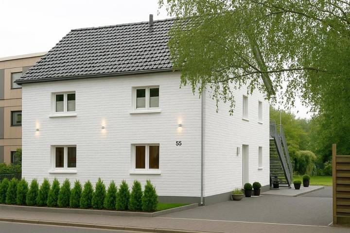 Ferienhaus für 2 Personen, mit Ausblick und Garten in Meerbusch