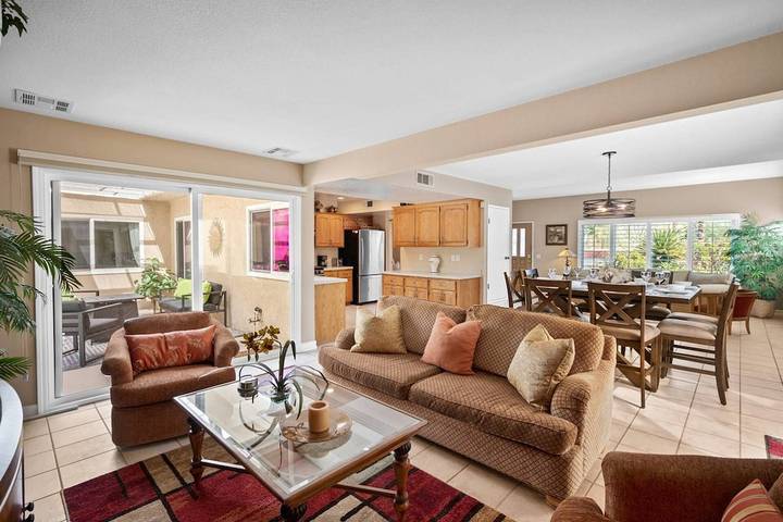 Vacation rental for 6 people, with terrace in Rancho Mirage