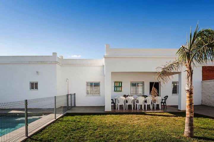 Casa rural para 12 personas, con jardín, Familias con niños en Costa de la Luz - 4