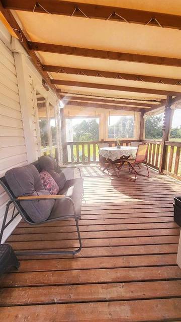 Maison de campagne pour 4 personnes, avec jardin ainsi que vue et terrasse à Chambellay