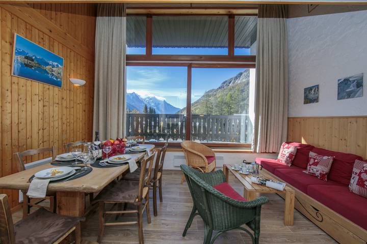 Chalet pour 6 personnes, avec balcon, adapté aux familles à Chamonix-Mont-Blanc - 3