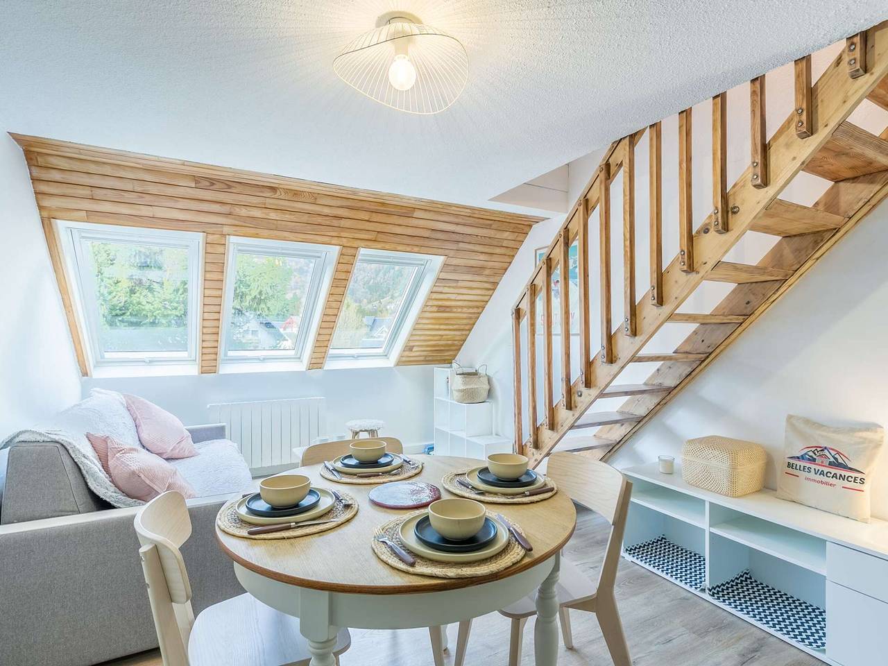 Apartamento entero, Dúplex T2 renovado para 4 personas en Vielle-Aure con parking privado y naveta gratuita in Vielle-Aure, Parque nacional de los Pirineos