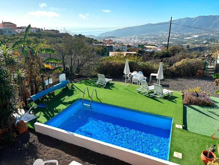 Casa rural para 2 personas, con Terraza y Jardín además de Piscina y Vistas en La Palma - 2