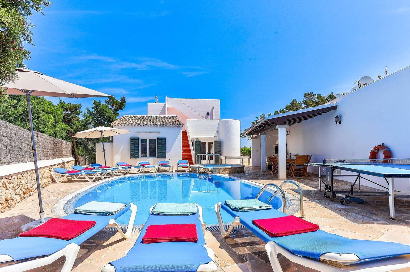 Villa für 8 Personen mit Garten in Cala d'Or, Santanyí