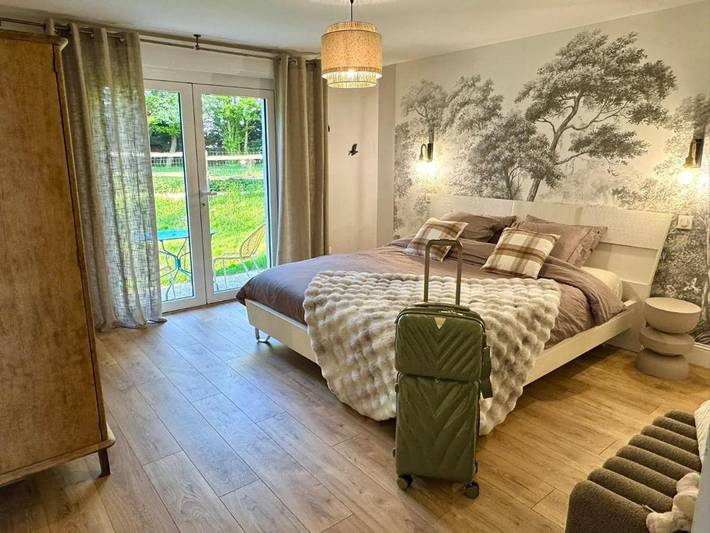 Location de vacances pour 4 personnes, avec jacuzzi et balcon à Warlus
