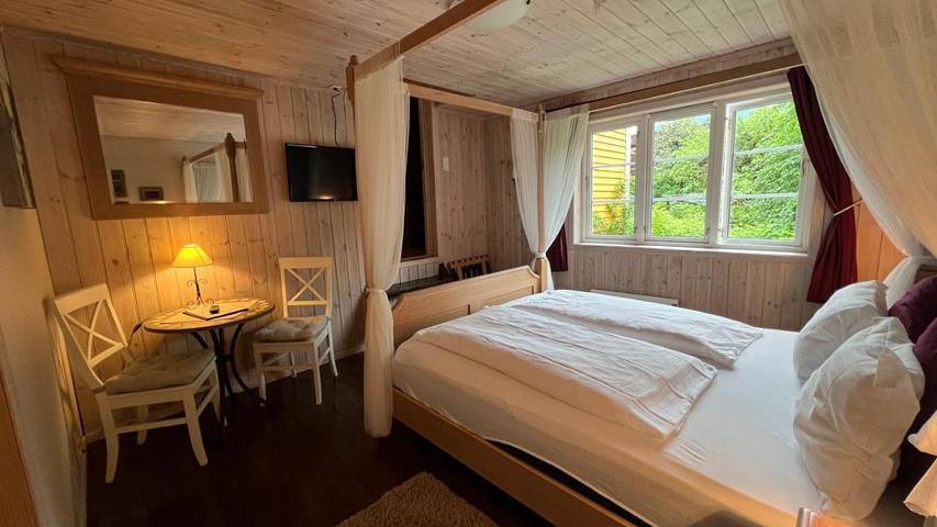 B&b voor 2 personen, with sauna and tuin as well as terras, met huisdier in Noorwegen