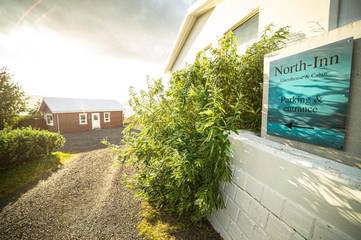 Maison d’hôte pour 2 personnes, avec terrasse ainsi que vue et jardin en Islande