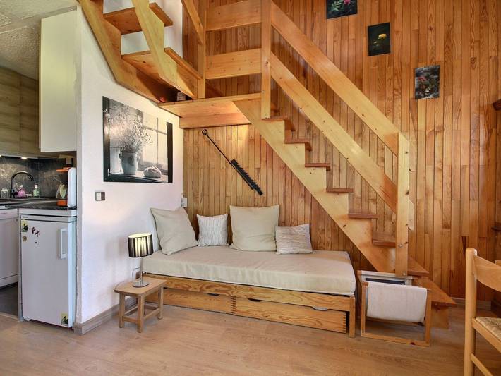 Apartamento entero, Dúplex acogedor a pie de pistas para 6 personas in Plagne Villages, La Plagne-Tarentaise