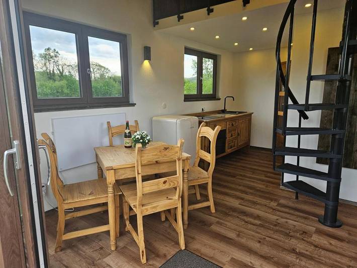 Hütte für 4 Personen, mit Sauna und Ausblick sowie Garten am Bodensee - 3