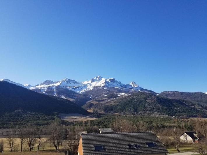 Location de vacances pour 15 personnes, avec vue et jardin à Faucon-de-Barcelonnette - 4