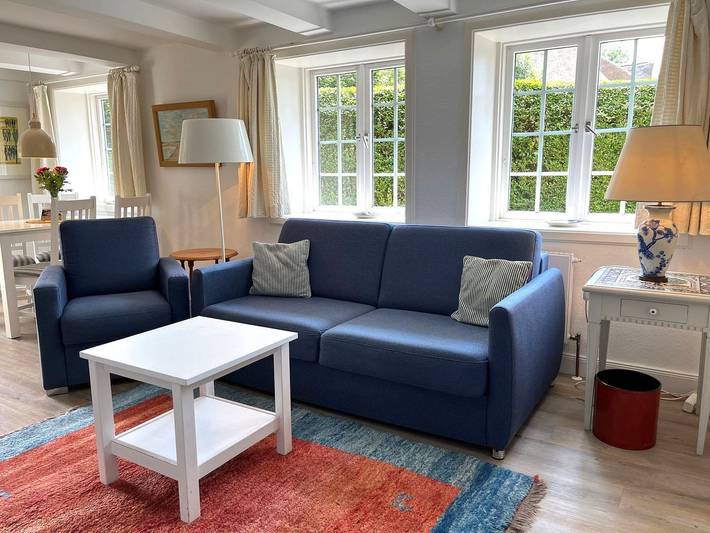Ferienwohnung für 3 Personen, mit Terrasse und Garten in Sylt-Ost