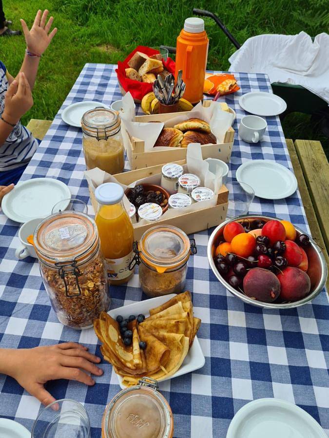 Tente pour 4 personnes, avec vue ainsi que terrasse et jardin en Pyrénées-Atlantiques - 3