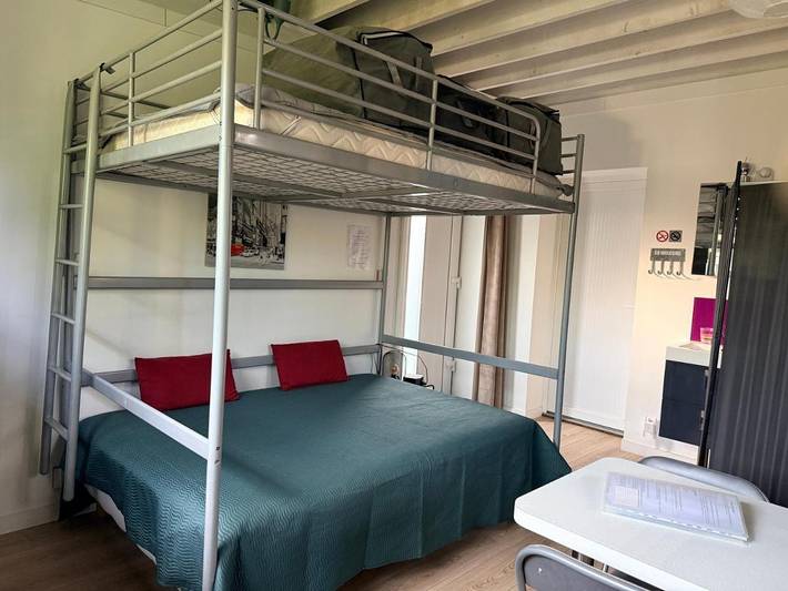 Appartement de vacances pour 4 personnes, avec Terrasse ainsi que Jardin et Vue