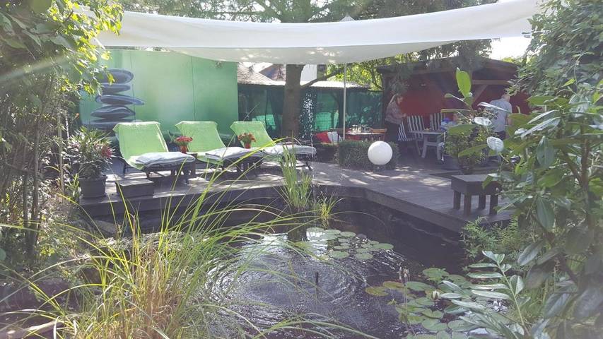 Ferienwohnung für 2 Personen, mit Terrasse und Garten sowie Pool und Ausblick in Nordhausen
