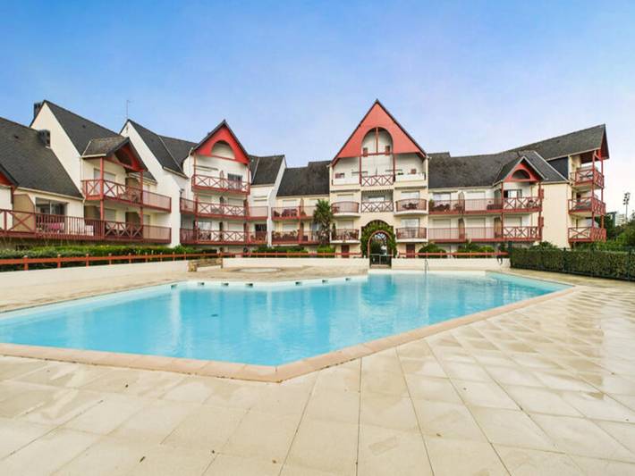 Location de vacances pour 3 personnes, avec balcon et piscine, adapté aux familles à Guérande