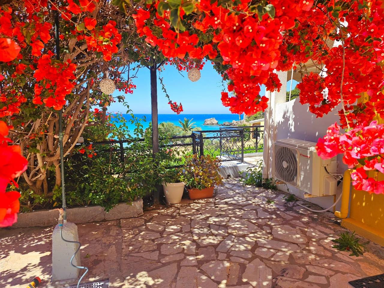 Ολόκληρο το διαμέρισμα, Διαμέρισμα διακοπών για 4 άτομα με κήπο in Γλυφάδα (Κέρκυρα), Κέρκυρα