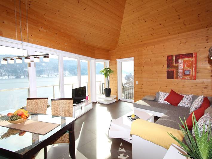 Ferienwohnung für 4 Personen, mit Balkon und Garten sowie Seeblick am Ossiacher See - 3