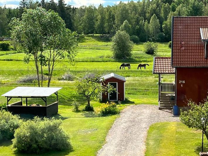 Appartement de vacances pour 6 personnes, avec jardin