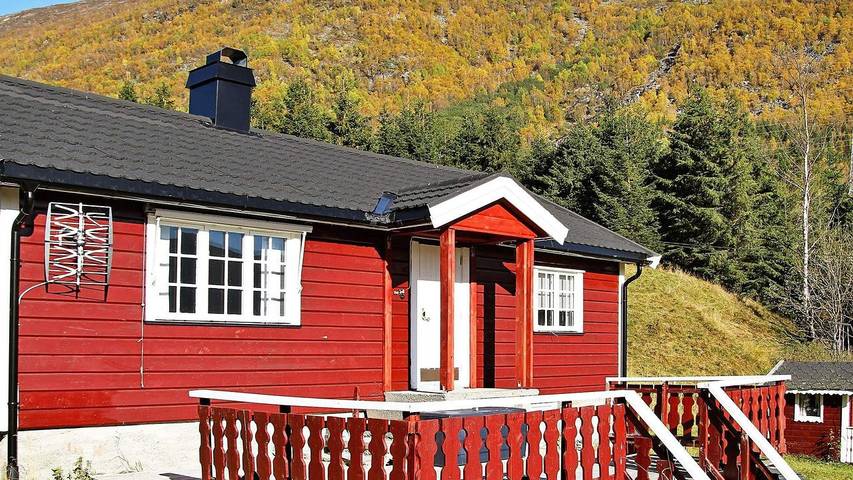 Ferienhaus für 6 Personen, mit Garten und Terrasse, mit Haustier in Sogn og Fjordane