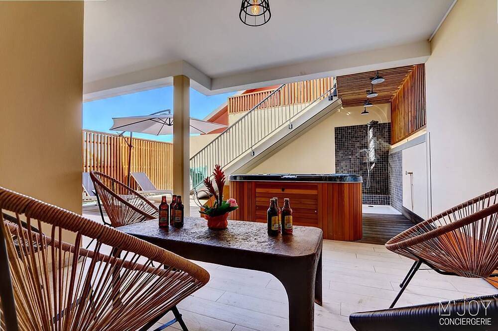 Handiloft Papang - Disabled-accessible house with Jacuzzi in Saint-Leu, La Réunion