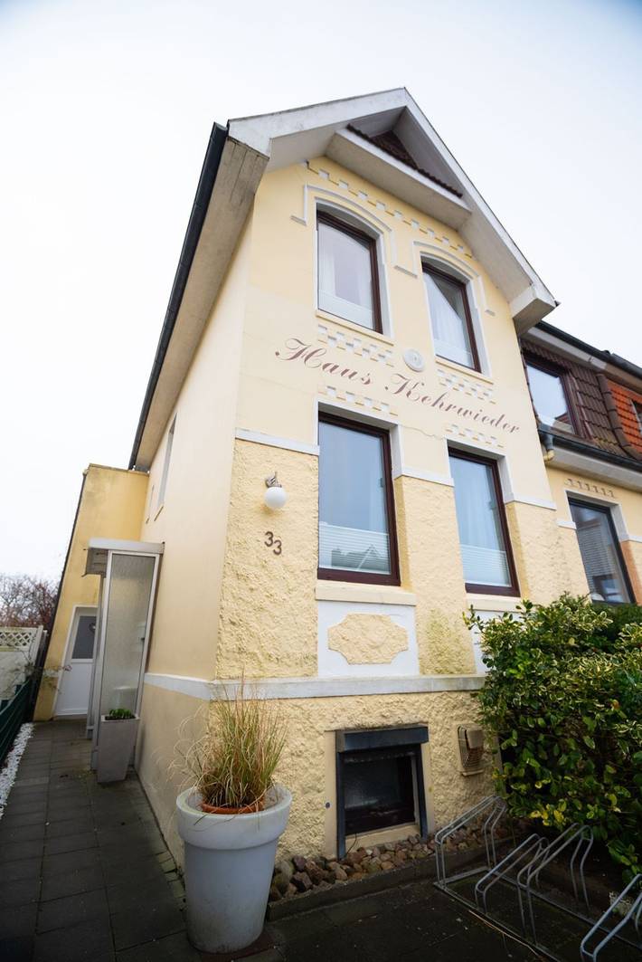 Ferienwohnung für 4 Personen, mit Terrasse und Garten, mit Haustier in Duhnen