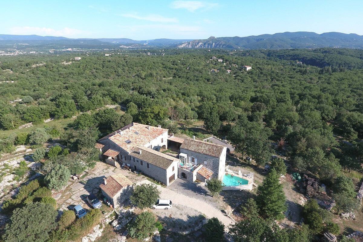 Le magnan in Labeaume, Ardèche